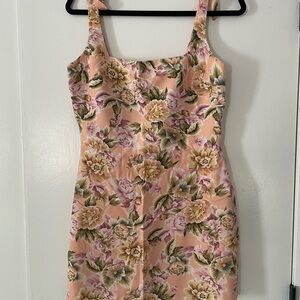 Amanda Uprichard Floral Mini Dress